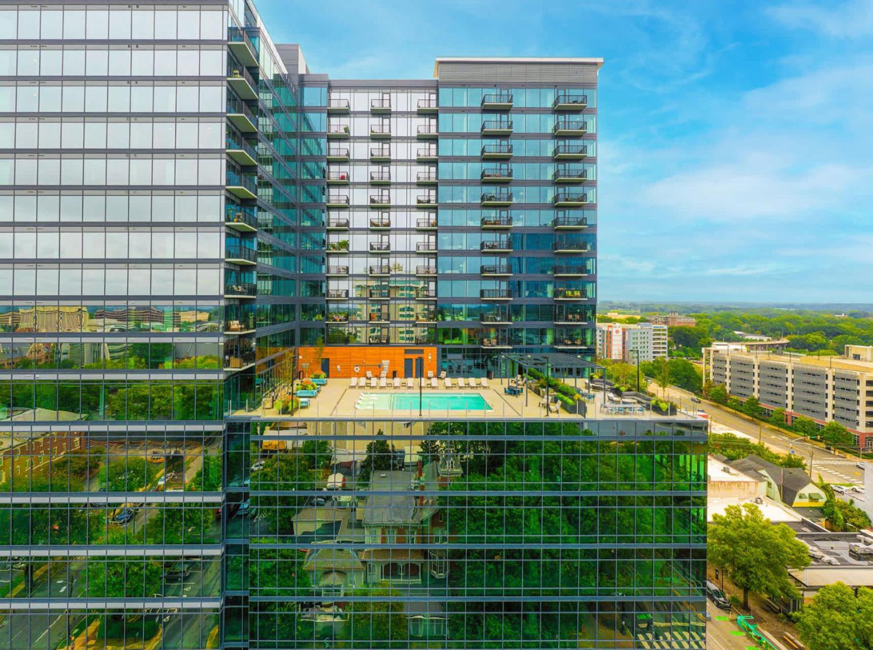 High-Rise Apt Raleigh Free Parking & Sunset View 1 Eksteriør billede